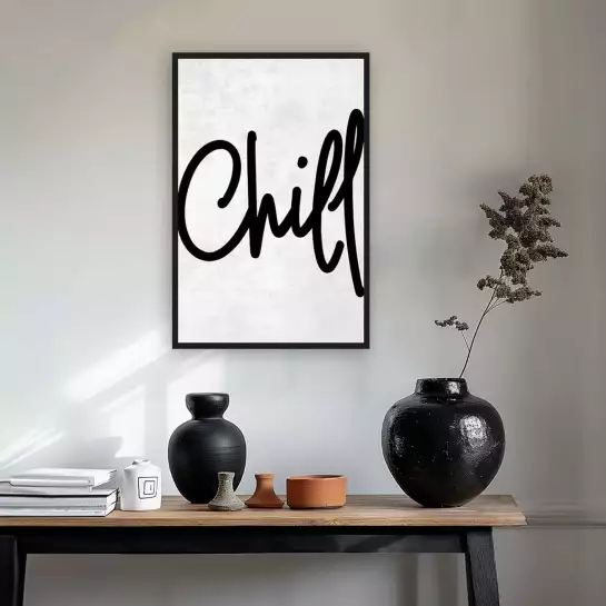 Chill - affiche citations