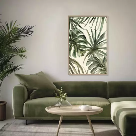 Monstera fabuleuse - poster plante