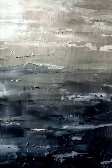 Eclat de tempête - peinture contemporaine