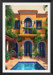 Hacienda - affiche architecture