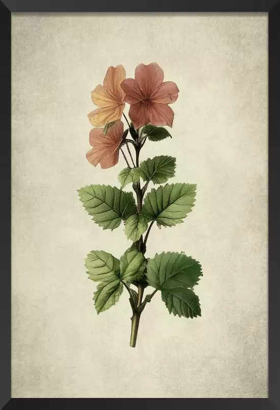 Phymosia - affiche de fleurs