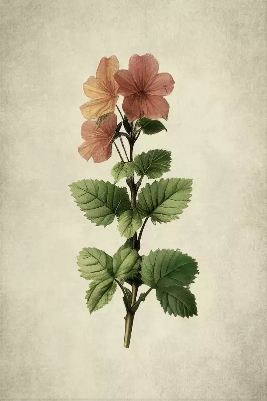 Phymosia - affiche de fleurs