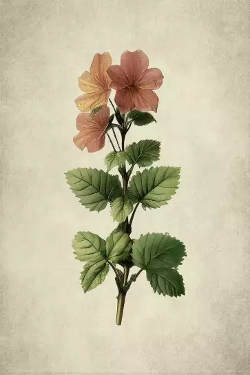 Phymosia - affiche de fleurs