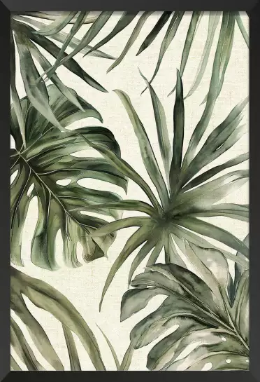 Monstera fabuleuse - poster plante