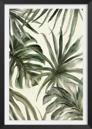 Monstera fabuleuse - poster plante