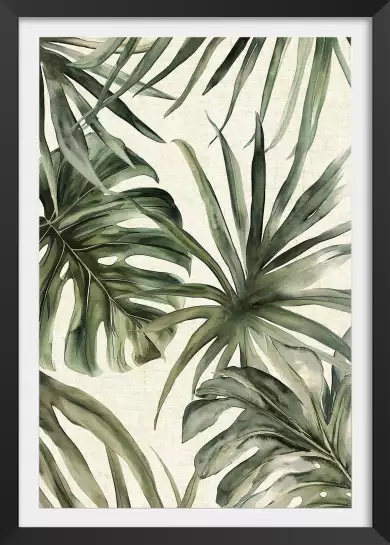 Monstera fabuleuse - poster plante