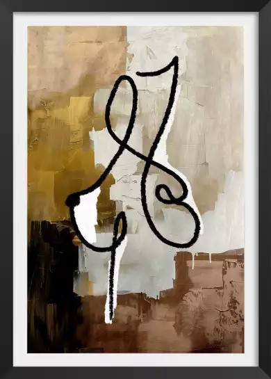 Signature - art abstrait