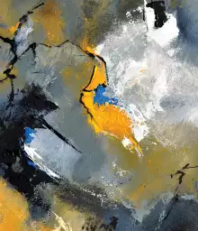 Orage - fond de hotte artistique