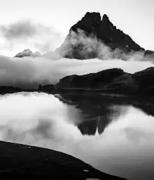 Pic du midi d'Ossau - fond de hotte décoratif