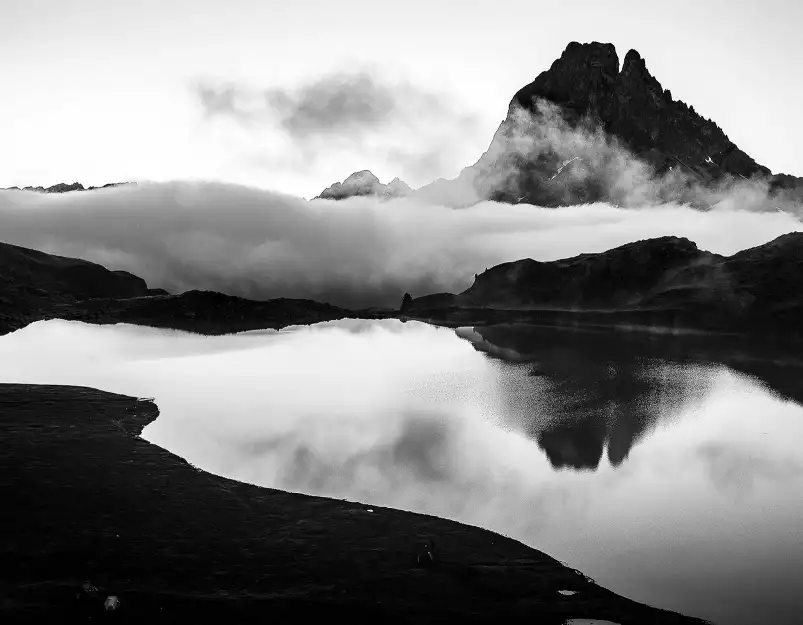 Pic du midi d'Ossau - fond de hotte décoratif