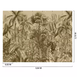 Paradis tropical - tapisserie boheme chic