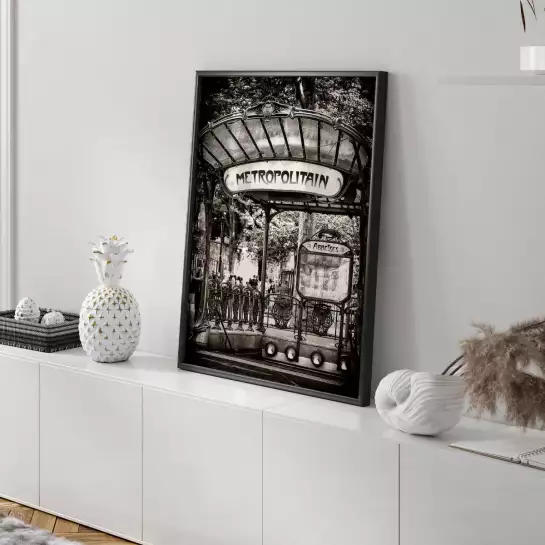 Métropolitain paris - affiches paris