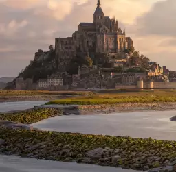 Le Mont Saint Michel - tapisserie panoramique