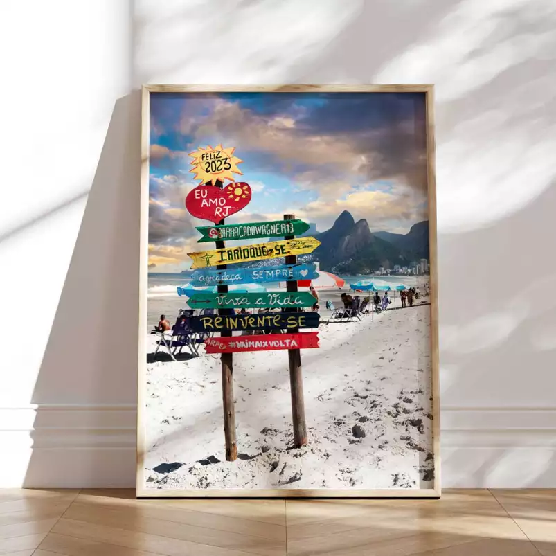 Copacabana 2023 - affiche mer et plage