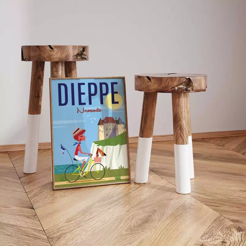 Dieppe - affiche ville