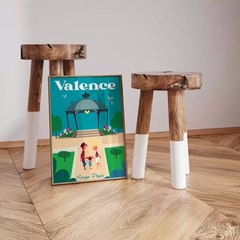 Valence - affiche ville