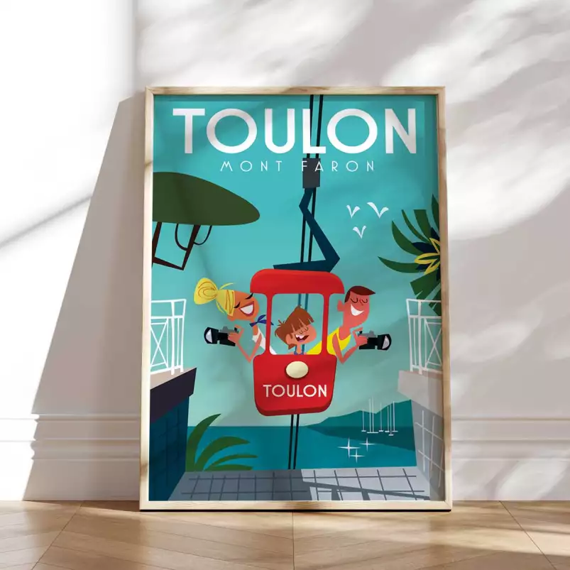 Toulon - affiche ville