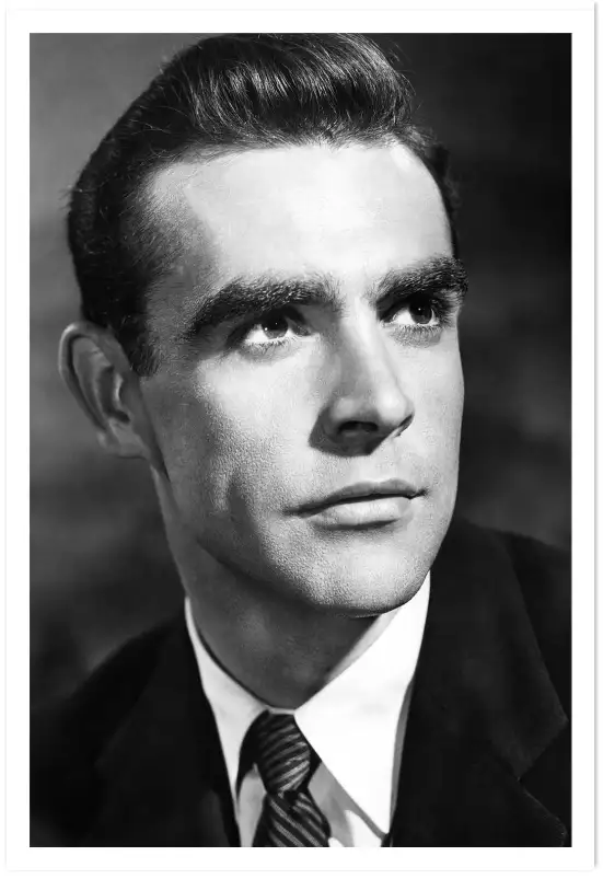 Sean Connery - affiche acteurs et actrices celebres