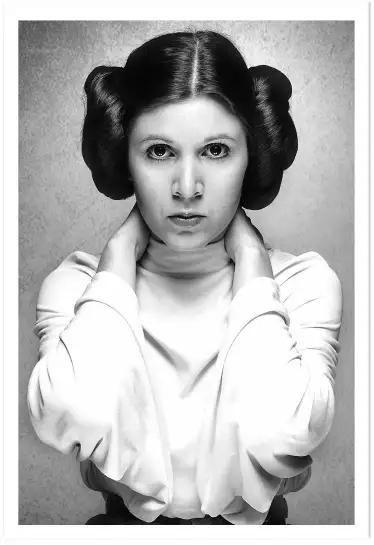 Carrie Fisher - affiche acteurs et actrices celebres