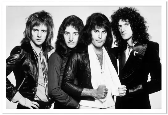 Portrait de Queen - poster chanteur