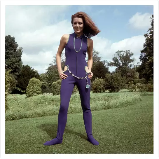 The avengers Emma Peel - affiche acteurs et actrices celebres