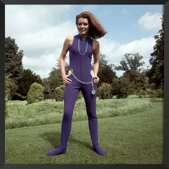 The avengers Emma Peel - affiche acteurs et actrices celebres