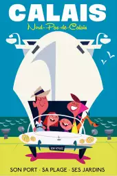 Calais - affiche ville