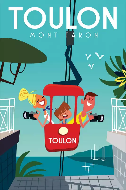 Toulon - affiche ville