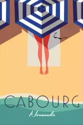 Cabourg - affiche ville
