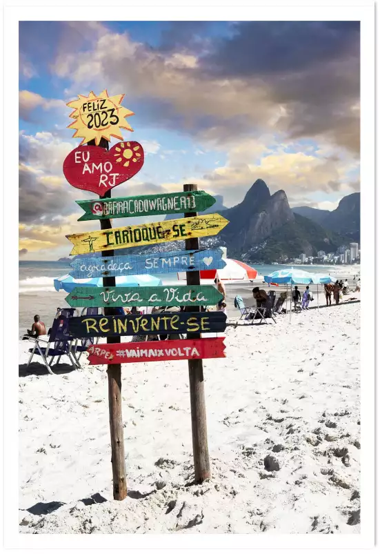 Copacabana 2023 - affiche mer et plage