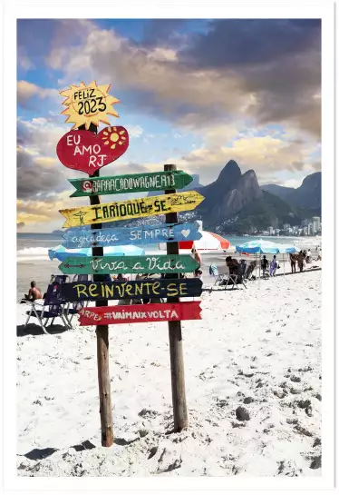 Copacabana 2023 - affiche mer et plage