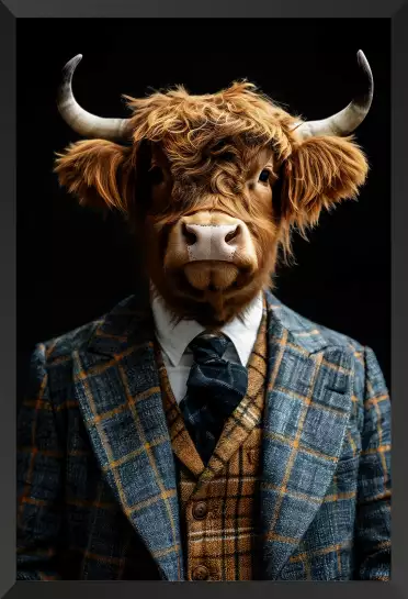 Highlander wild suits - tableau animaux habillés