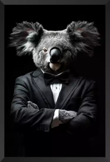 Koala wild suits - tableau animaux habillés