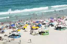 Beach time Copacabana - affiche bord de mer