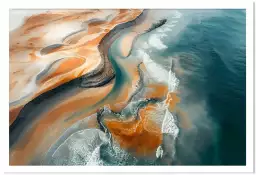 Fleuve Rio Negro Bresil - affiche mer Fleuve Rio Negro Bresil - affiche mer