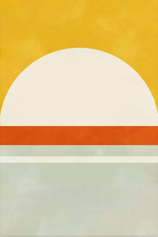 Eveil en minimal - affiche art abstrait
