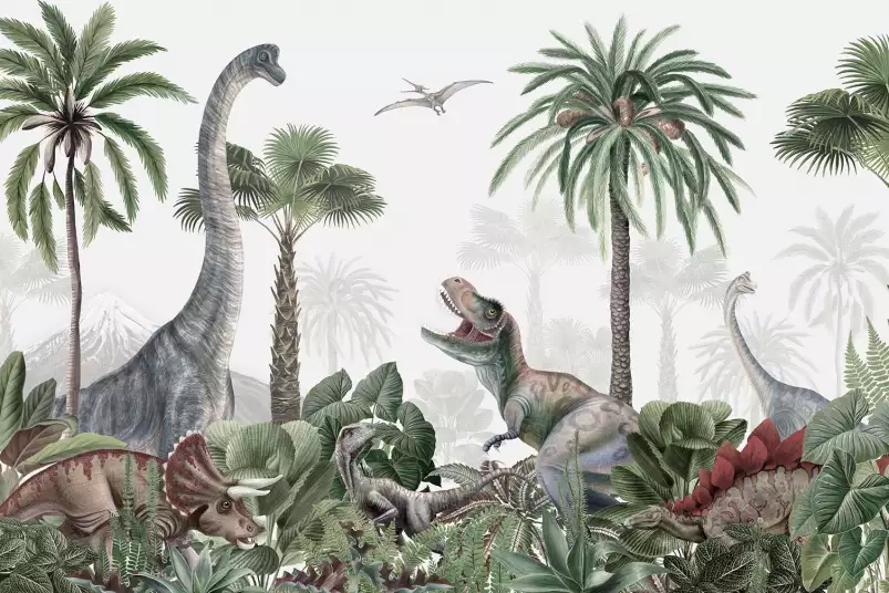 Triceraptor et Cie - affiche dinosaure