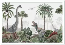 Triceraptor et Cie - affiche dinosaure