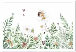 Clochette et Rainette - affiche chambre fillette