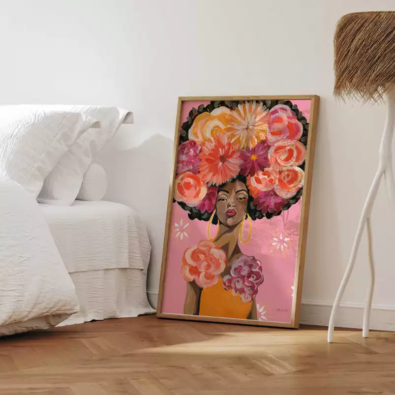 Botanica - affiche de fleurs
