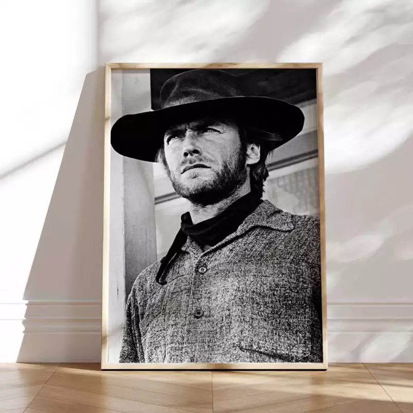 Clint Eastwood - affiche tournage de cinema