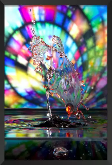 Drop art - tableau 3d