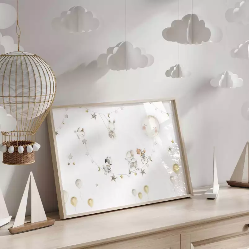 Equilibrus - tableau chambre enfant