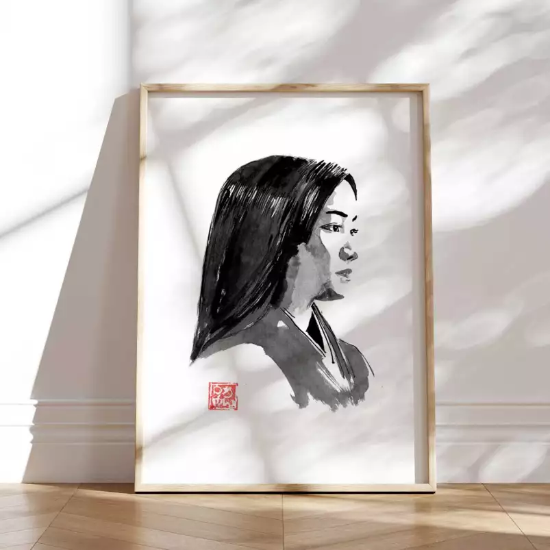 Onna sama - estampe japonaise