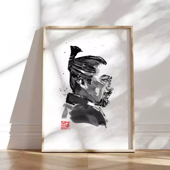 Lord samurai - tableau japonais