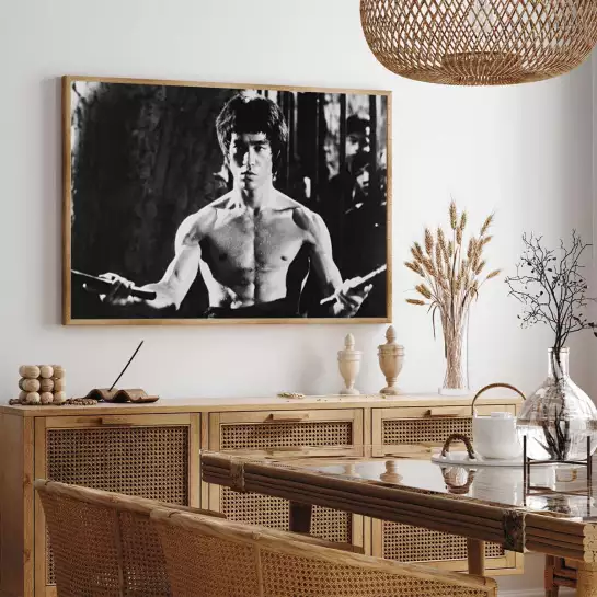 Bruce Lee - affiche acteurs et actrices celebres