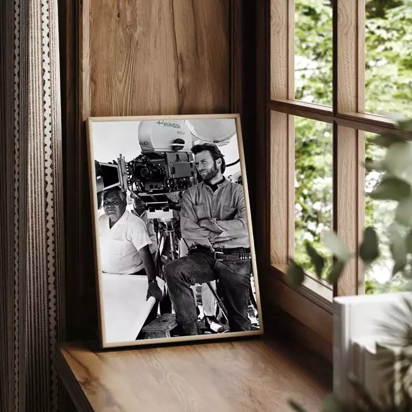 Clint Eastwood - affiche tournage de cinema