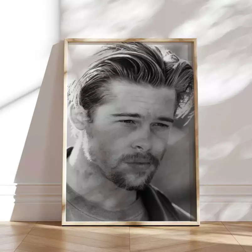 Brad Pitt | Stars et célébrités | Affiches et tableaux - affiche acteurs et actrices celebres