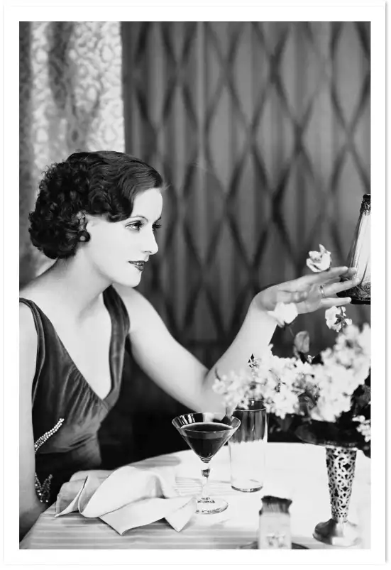 Greta Garbo - affiche tournage de cinema