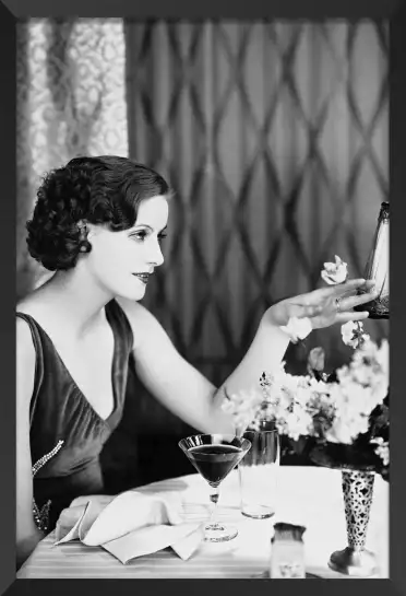 Greta Garbo - affiche tournage de cinema